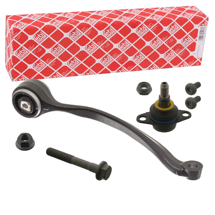 febi bilstein 40854 Querlenker mit Lager, Gelenk und Anbaumaterial , 1 Stück Vorderachse rechts, Vor