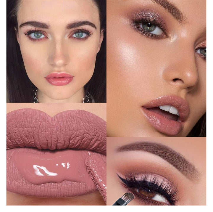 Schminkkoffer Set Frauen, JasCherry Schminkkoff Set, 28 St Tragbare Reisen Make-Up Set - Komplett Ko