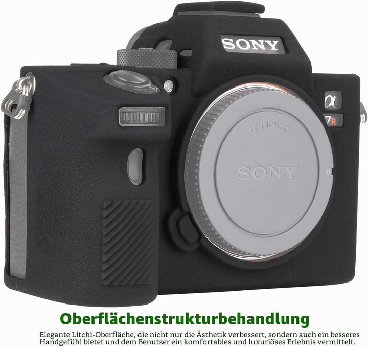 Easy Hood Alpha 7 III Kameratasche Silikon hülle für Sony A7III Weiches Silikon Gummi Schutzgehäuse