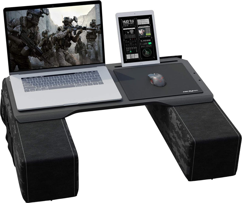 Couchmaster® CYBOT (Ergonomisches Lapdesk für Notebooks oder Wireless Peripherie, inkl. Kissen, geei