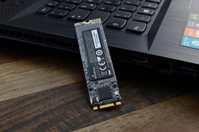 MediaRange Interne SSD Festplatte 512GB - Solid State mit M.2 Schnittstelle SATA Rev. 3.1 und 3D-NAN