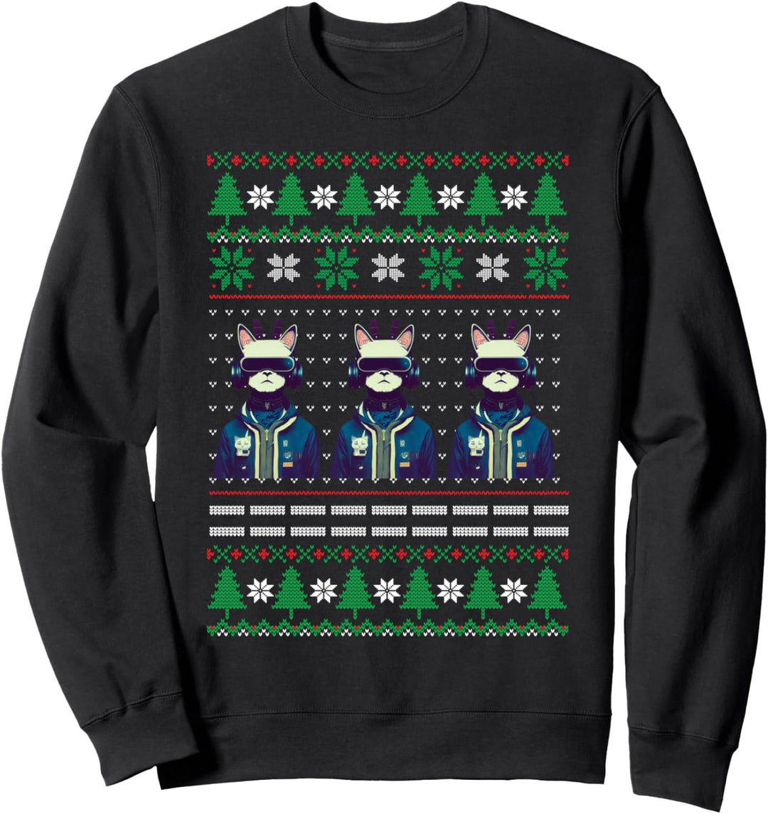 Weihnachten Hässliche Pullover für Männer Anime Sweatshirt