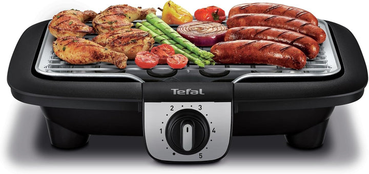 Tefal Elektrogrill, multifunktional, „Easy Grill“, 2-in-1, für BBQ-Grill und Plancha, Verwendung im