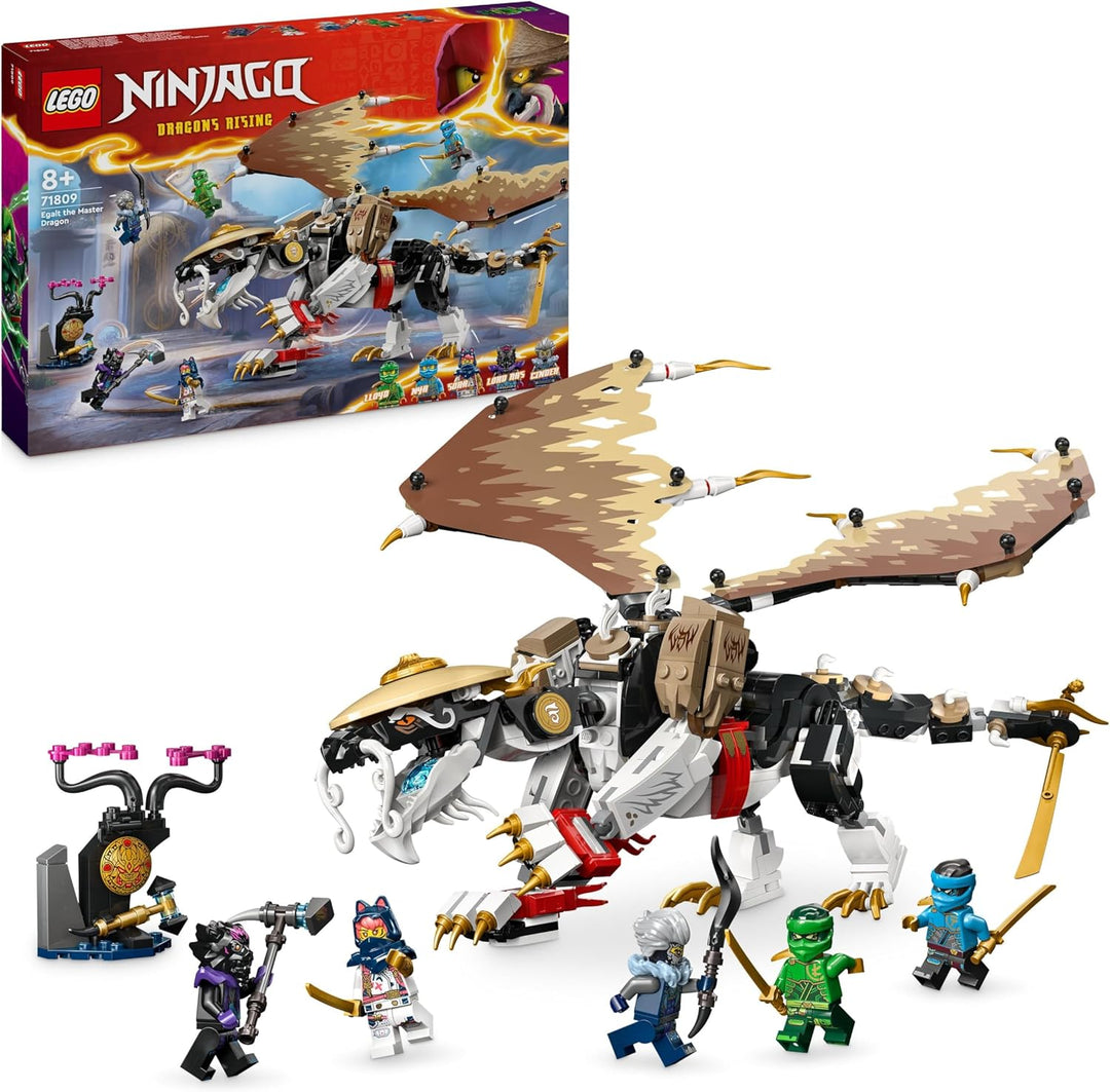 LEGO NINJAGO Egalt der Meisterdrache & NINJAGO Jay Battle Mech Bundle mit Jay Battle Mech, Bundle mi
