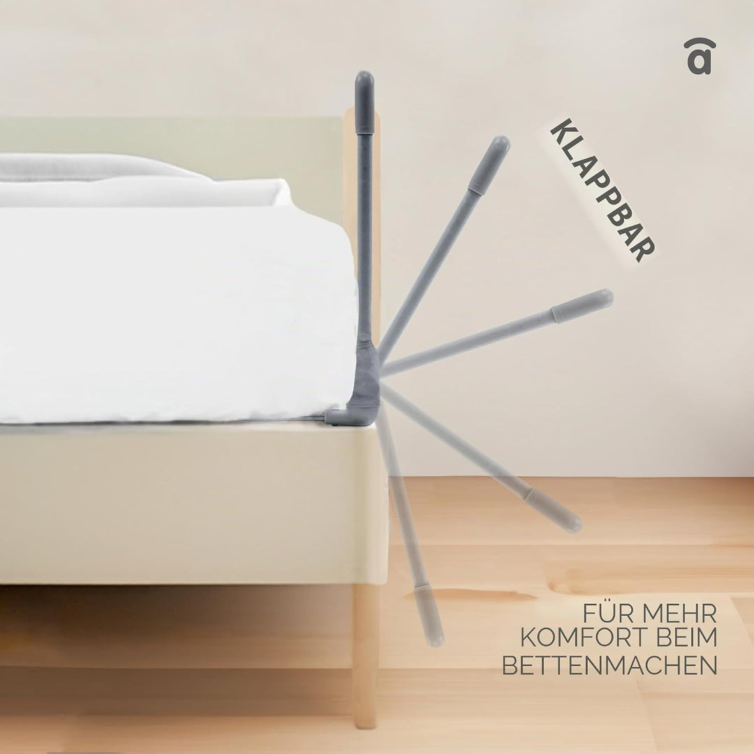 asalvo 151508.0 Bettgitter 90 x 43,5 cm, weiss Weiss, Wei&amp;
