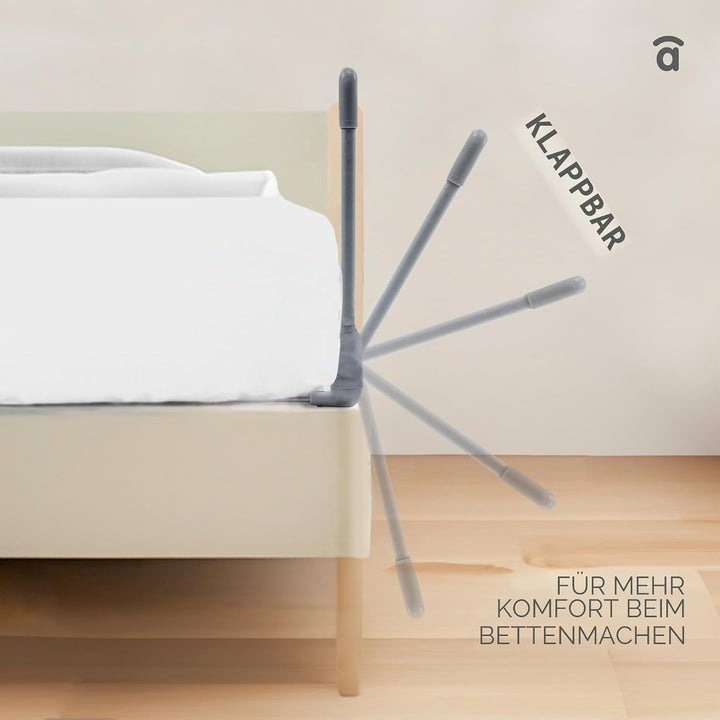 asalvo 151508.0 Bettgitter 90 x 43,5 cm, weiss Weiss, Wei&amp;