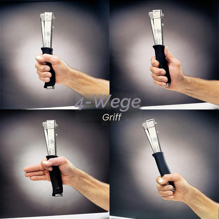 Rapid Hammertacker R11, Schlagtacker, Leistungsstark, Stahlkonstruktion, für Klammern Typ 140, 6-10m