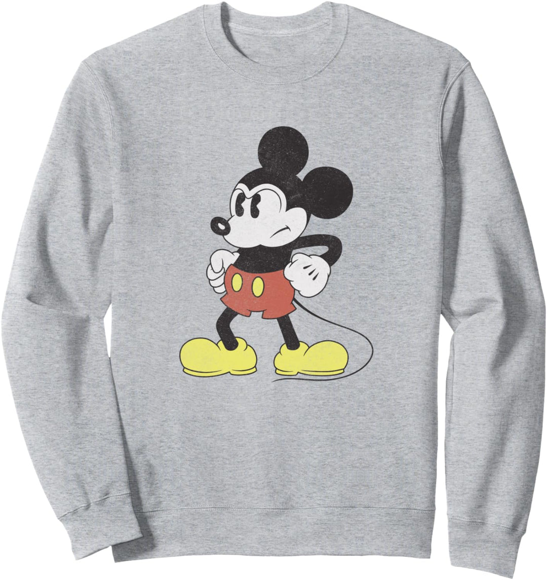 Disney Mickey And Friends Mickey Mouse Retro Grumpy Sweatshirt