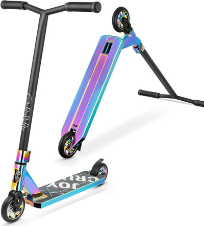 Joycruise Stunt Scooter für Kinder ab 8 Jahre & Erwachsene, Stunt Roller mit 360° Lenkung Funscooter