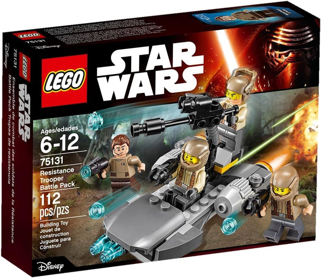 LEGO Star Wars 75131 - Resistance Trooper Battlepack Trooper Battle Pack Bauset, Trooper Battle Pack