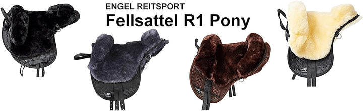 Engel Reitsport Lammfell Fellsattel R1 Pony Lammfell mocca, Lammfell mocca