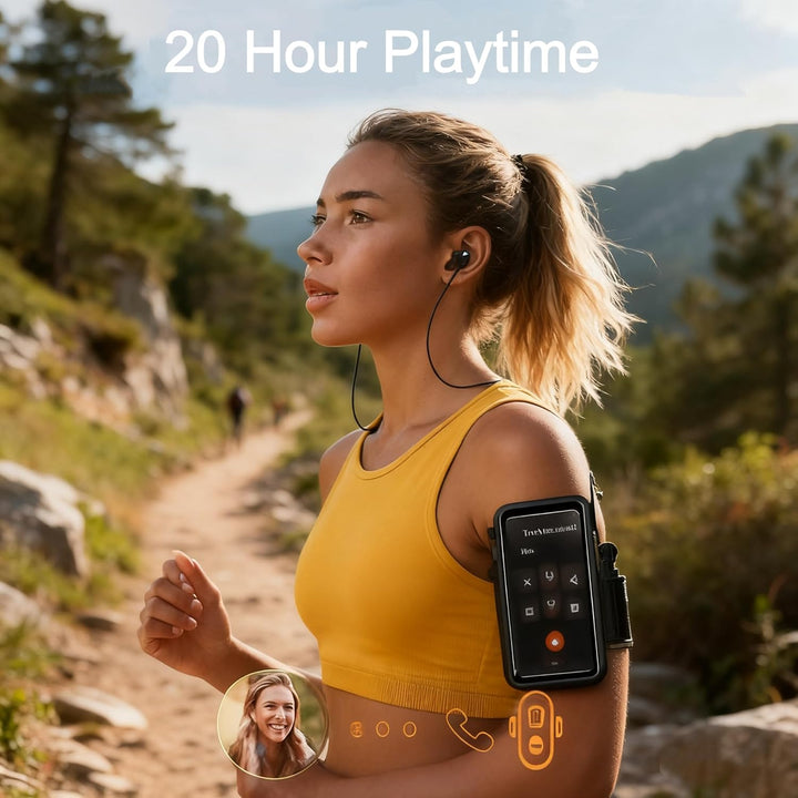 Bluetooth Kopfhörer, Kopfhörer Kabellos Bluetooth 5.0 Sport In Ear Kopfhörer mit Mikrofon, 20 std Sp