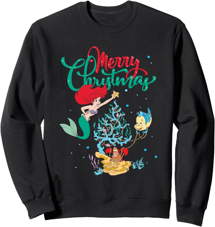 Weihnachten Princess Ariel Merry Christmas Sweatshirt