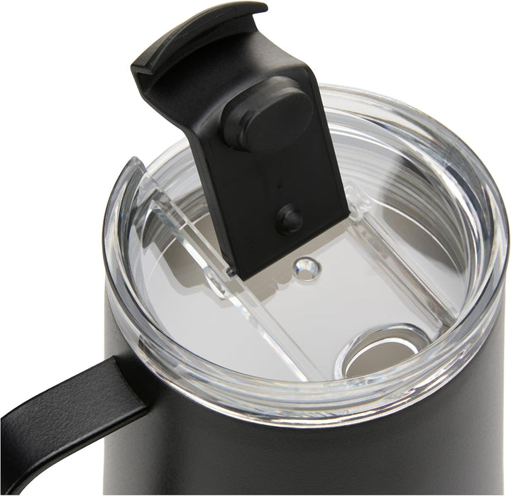 Simple Modern Reise-Kaffeetasse mit Griff | Isolierter Edelstahl-Eiskaffeebecher Teetasse | Geschenk