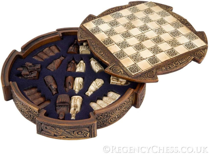 Isle Von Lewis Kompakt Keltisch Schach Set 22.9cm