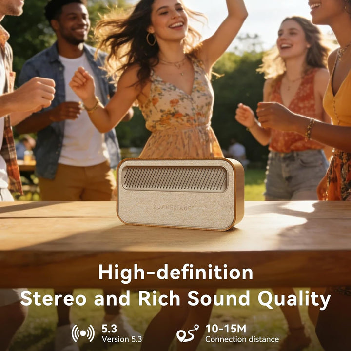 Retro Bluetooth Lautsprecher, Musikbox Bluetooth 45W Dual Lautsprecher | Bluetooth Speaker 5.3 Lauts