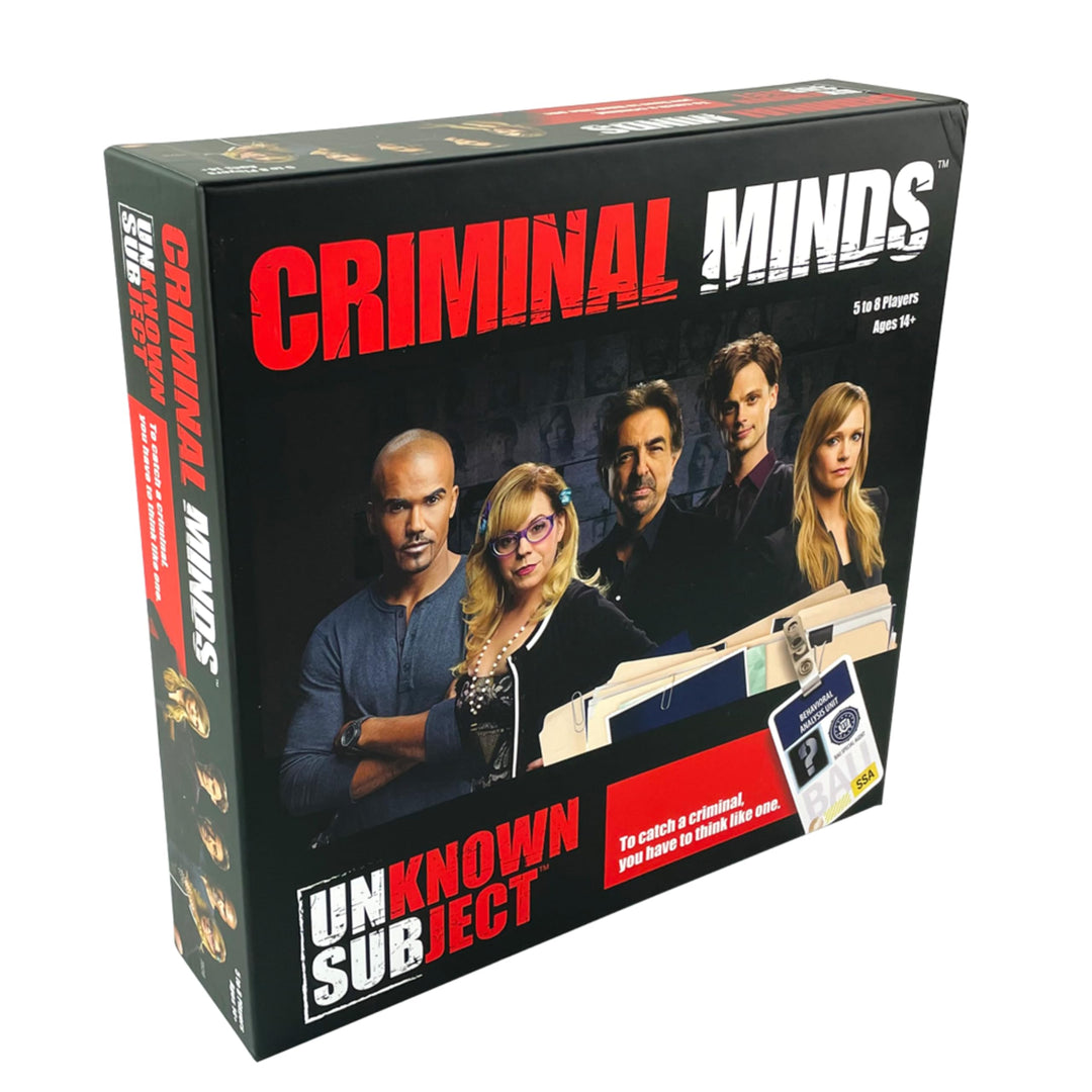PlayMonster Criminal Minds Unknown Subject - Unsub - Schnellspannendes Social Deduction Spiel - Spie
