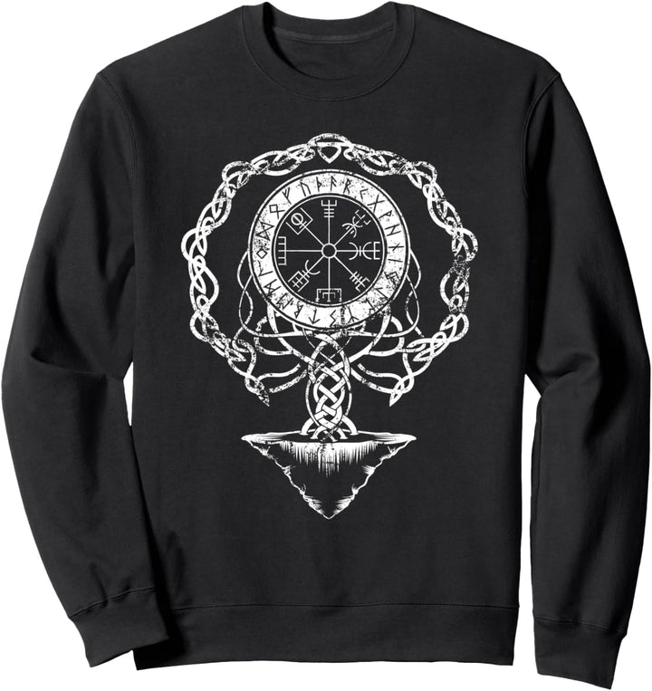 Yggdrasil, Baum des Lebens Wikinger Symbol , keltisch Sweatshirt