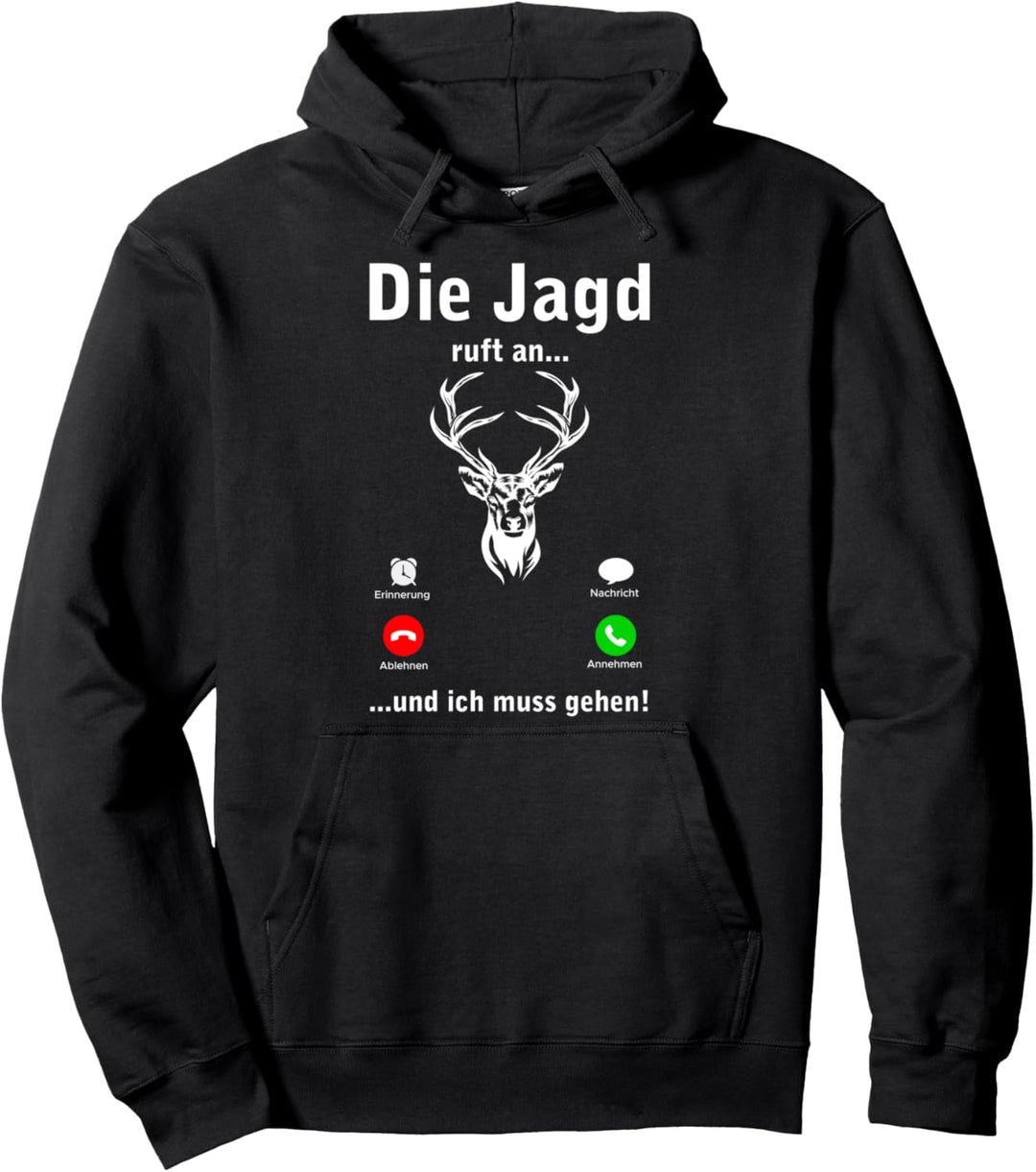 Die Jagd ruft Weidmann Heil Reh Hunter Weidmannsheil Hunt Pullover Hoodie