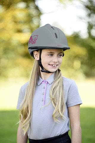 Kerbl Cavalliero Reithelm Beauty VG1, Jugendlich Trendiger Reiterhelm, 52-57 Reithelm Beauty VG1, gr