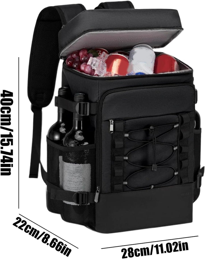 Isolierter Rucksack - Auslaufsichere Kühltasche Rucksäcke Isoliert,Kühlbox wasserdichte Wiederverwen