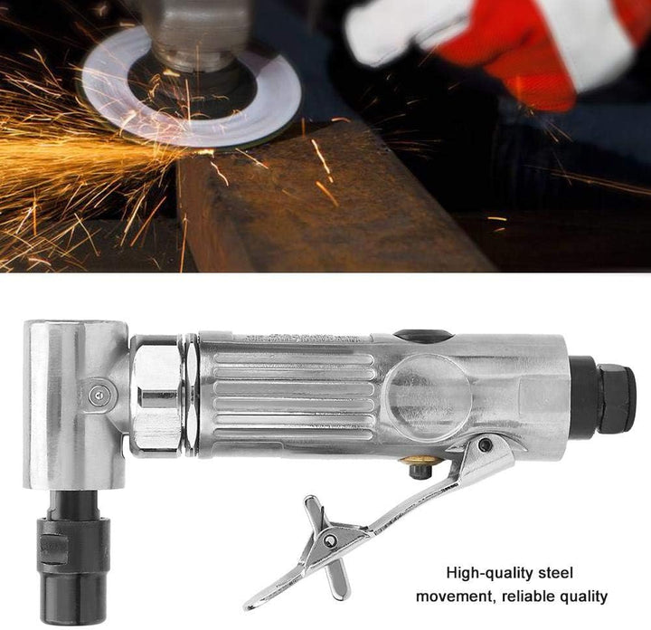 Pneumatischer 1/4 '' Druckluft-Druckluft-Druckluft-Schleifer, Industriequalität 90 Grad, mit 2-Zoll-