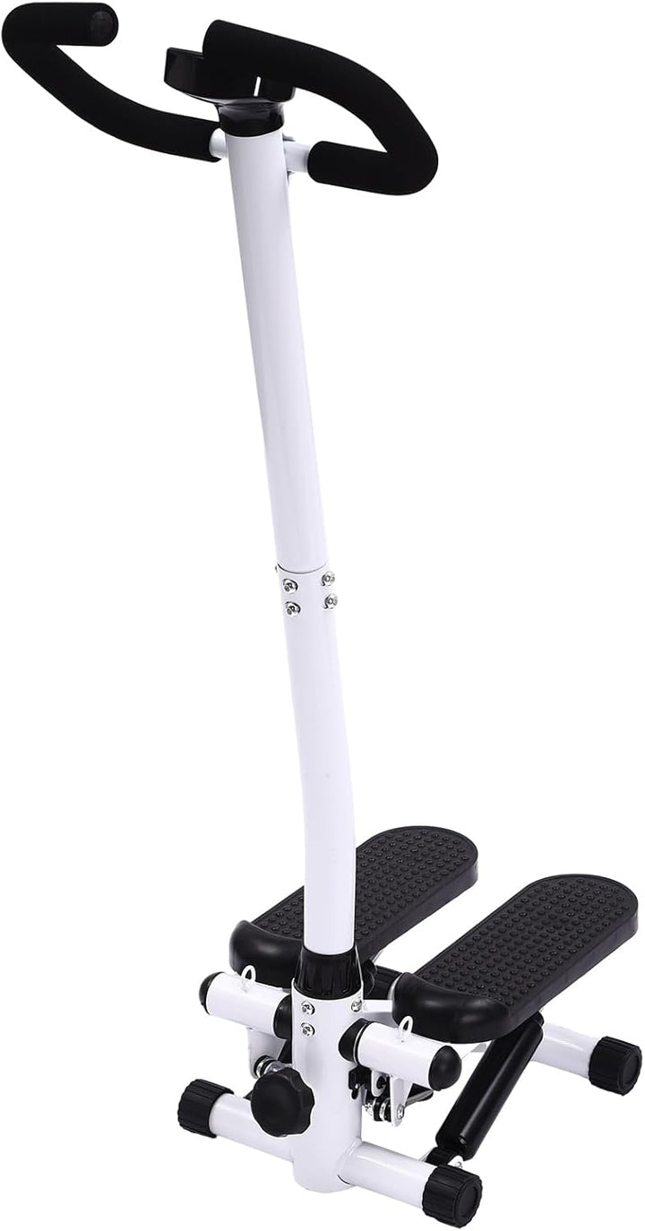 Twist Stepper,Swing Side Stepper mit Griff Seitliche Stufenmaschine mit Stützstangen Slim Up-Down-Si