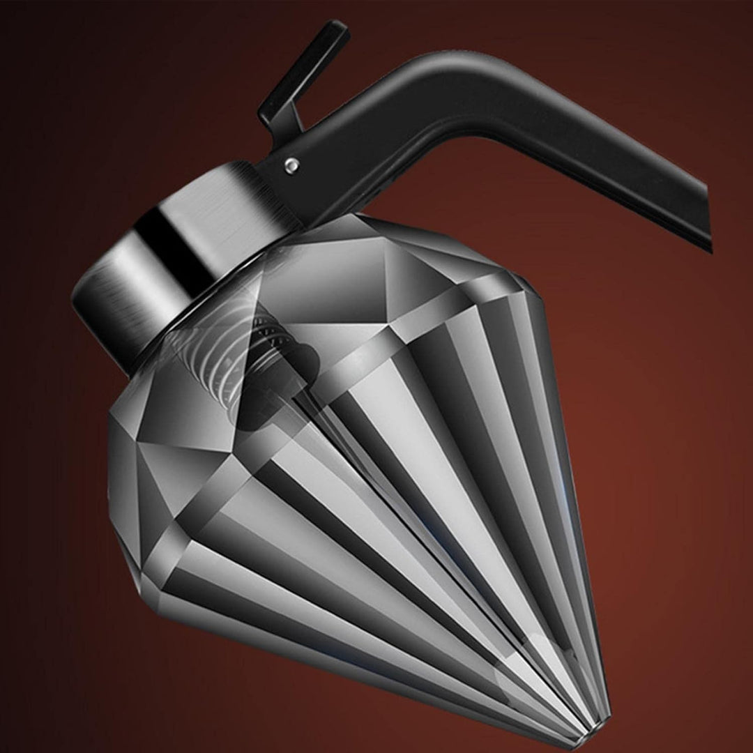 Diamond Honigflaschenpresse aus transparentem Glas, 200 ml, Handölspender Sojasauce, Miokyclepumi4a2
