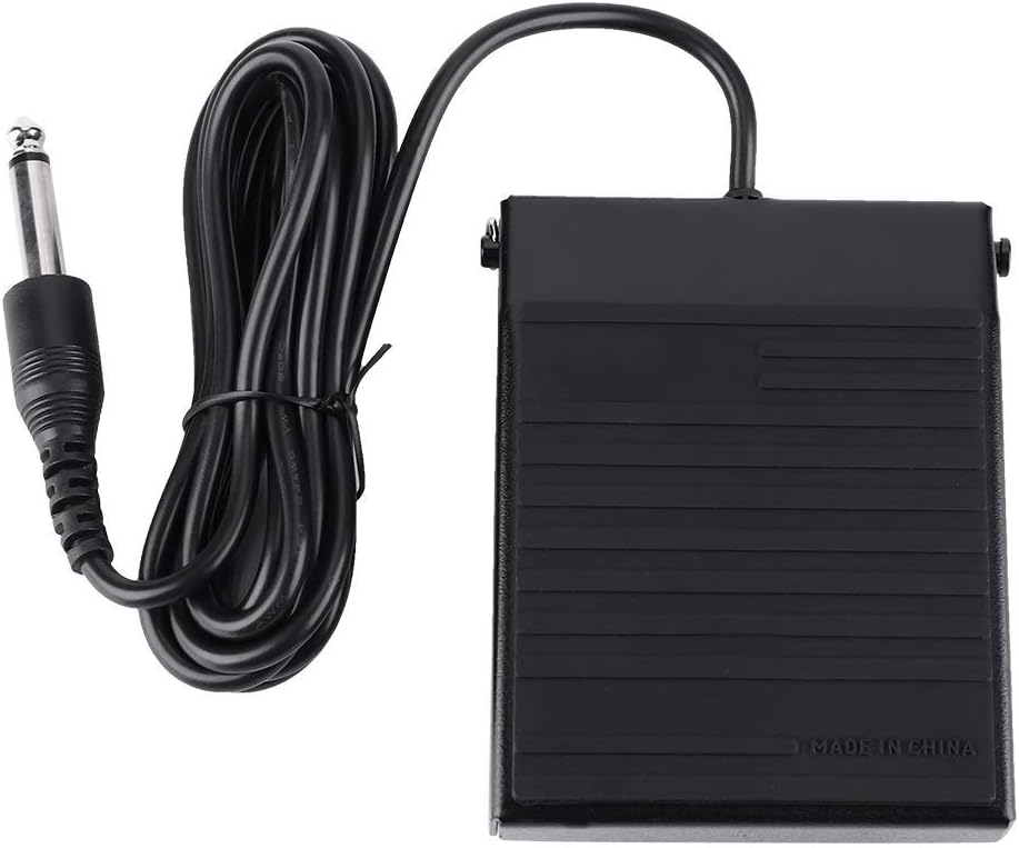 Sustain-Pedal für Keyboard, WTB004 Universelles Klavierpedal Geräuscharmes Halbpiedal Pianoaccessoir