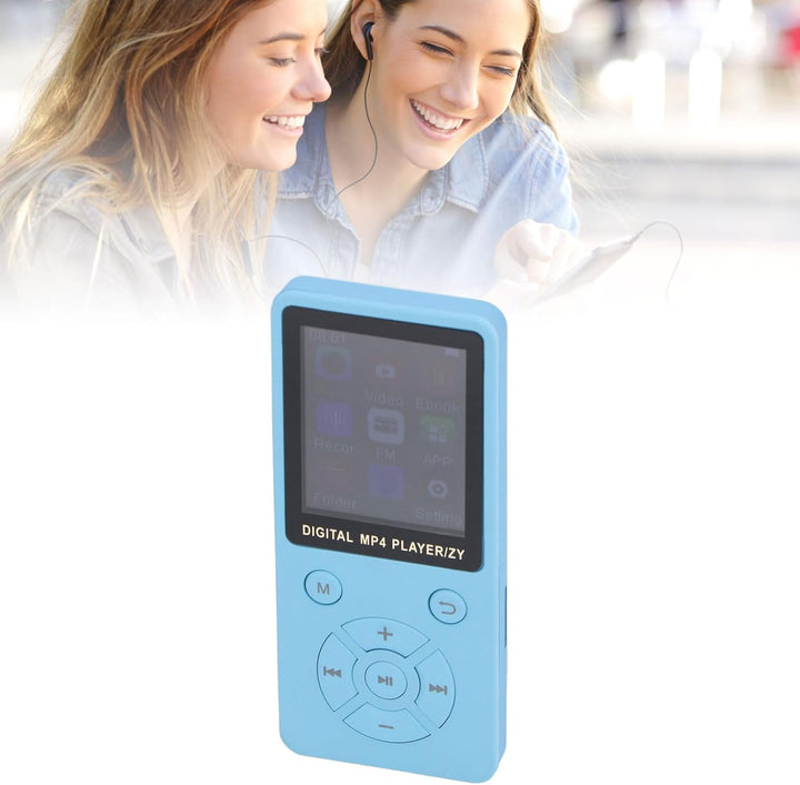 MP3 Player mit Bluetooth und Lautsprecher, 64GB HiFi Musikplayer, Unterstützt bis zu 128GB, FM Radio