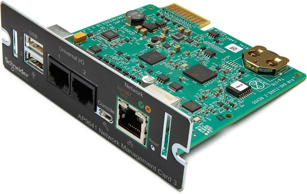 APC UPS Network Management Card with PowerChute Network Shutdown & Environmental Monitoring APC by S