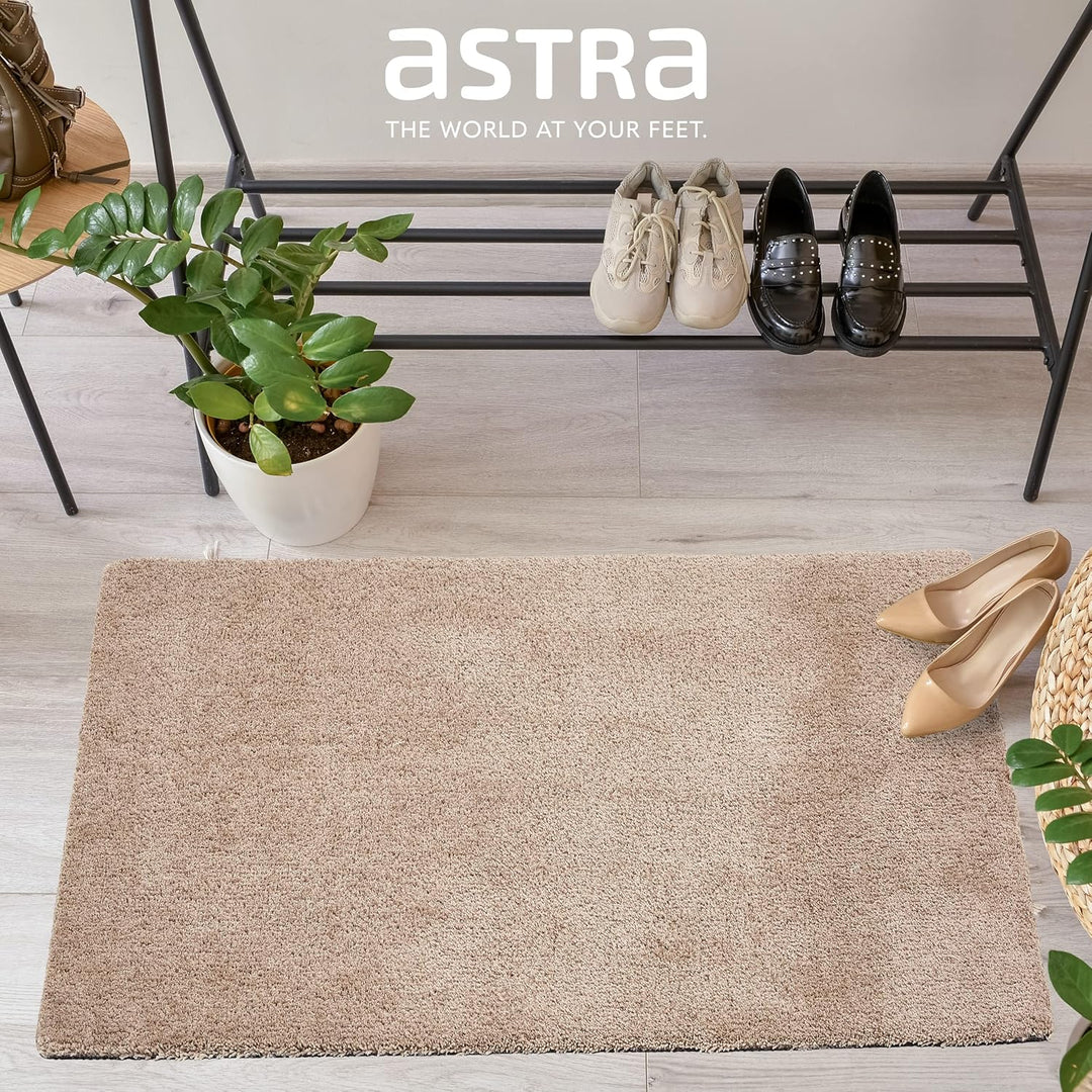 Astra Fussmatte innen rutschfest - Pflegeleichte Schmutzfangmatte waschbar - Türmatte PVC-frei Saube