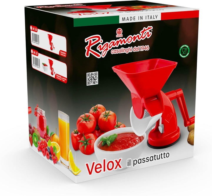Rigamonti 9505010 Moplen Saugnapf-Quetscher zum Tomatenpressen