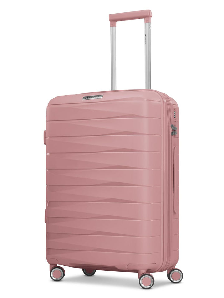 Franky Check-in Koffer für Damen und Herren | mittelgrosser Trolley 42 x 24 x 65 cm aus hochwertigem