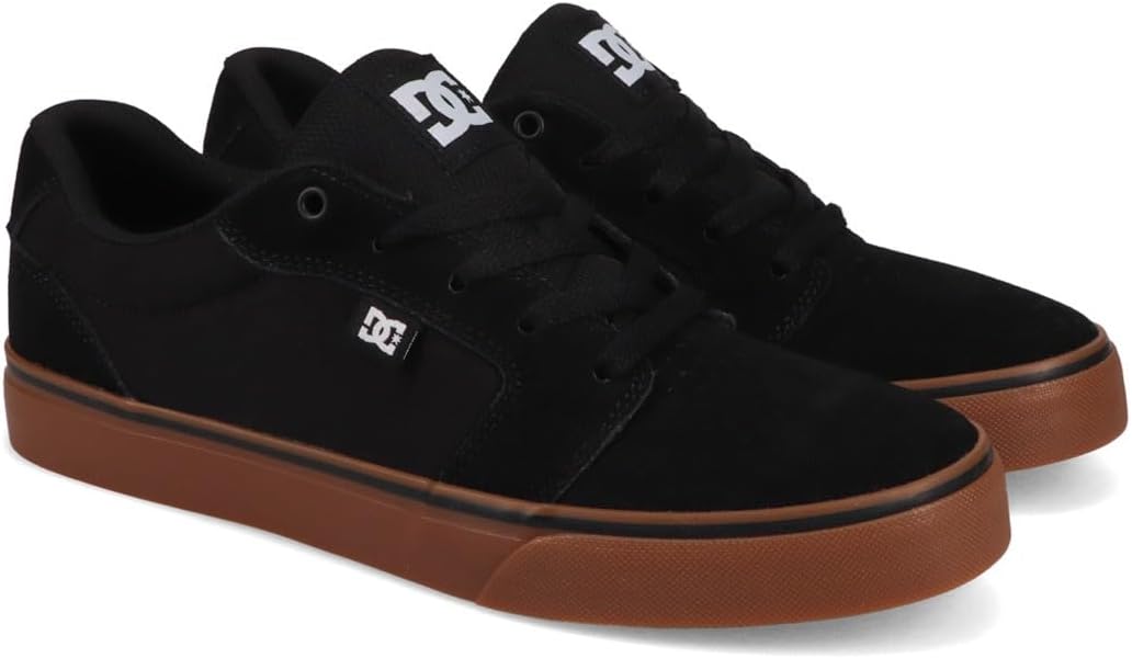 DC Shoes Herren Manual Sneaker 36 EU Black Gum, 36 EU Black Gum