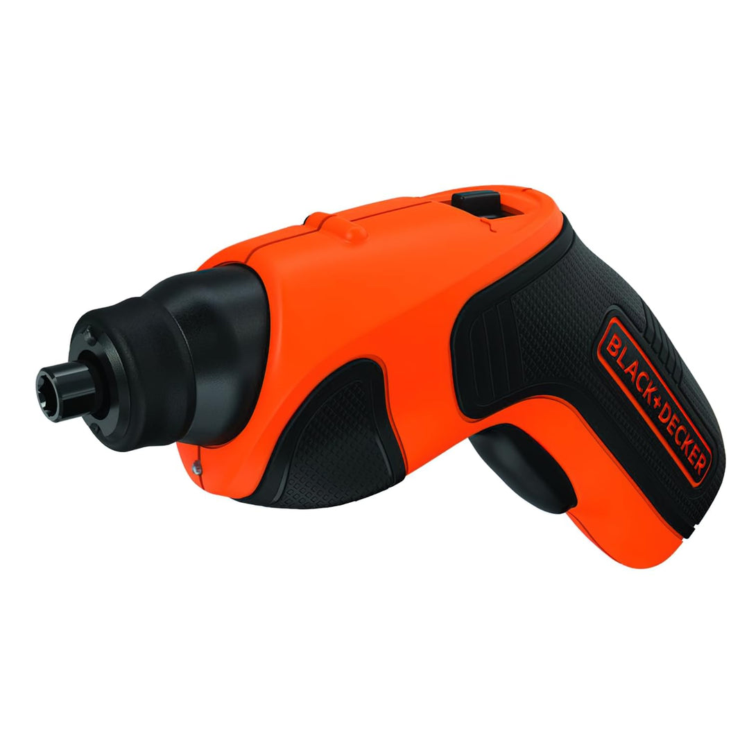 Black+Decker Li-Ion Kompakt-/ Akku-Schrauber (3,6V 1,5Ah, automatische Spindelarretierung, 5Nm Drehm