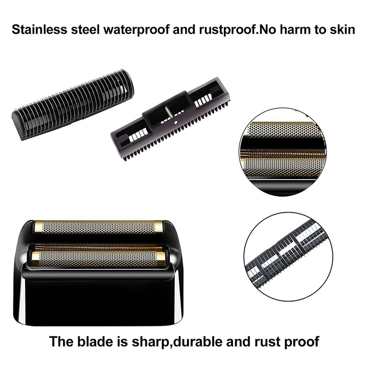 Ersatzscherteil Kompatibel mit BaByliss Folienrasierer FXFS2G/FXFS2 Rasierer,Elektrorasierer Scherko