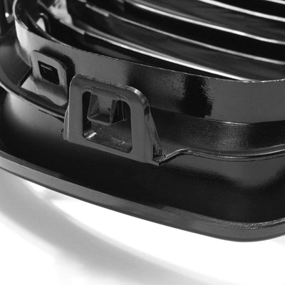 Nieren Kühlergrill Kompatibel mit BMW 1er F20 F21 Facelift 2015-2017 Grill Glanz Schwarz Kühlergrill