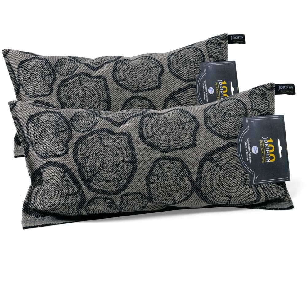 POOL Total Jokipiin Premium Saunakissen 40 x 22 cm - 100% Made in Finland - ReisekissenLeinen Baumwo
