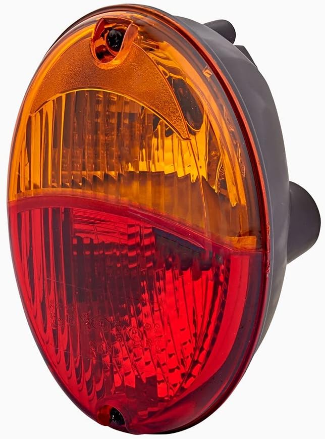 HELLA - Heckleuchte - Agroluna - Glühlampe - 12/24V - Anbau/Einbau/geschraubt - Lichtscheibenfarbe: