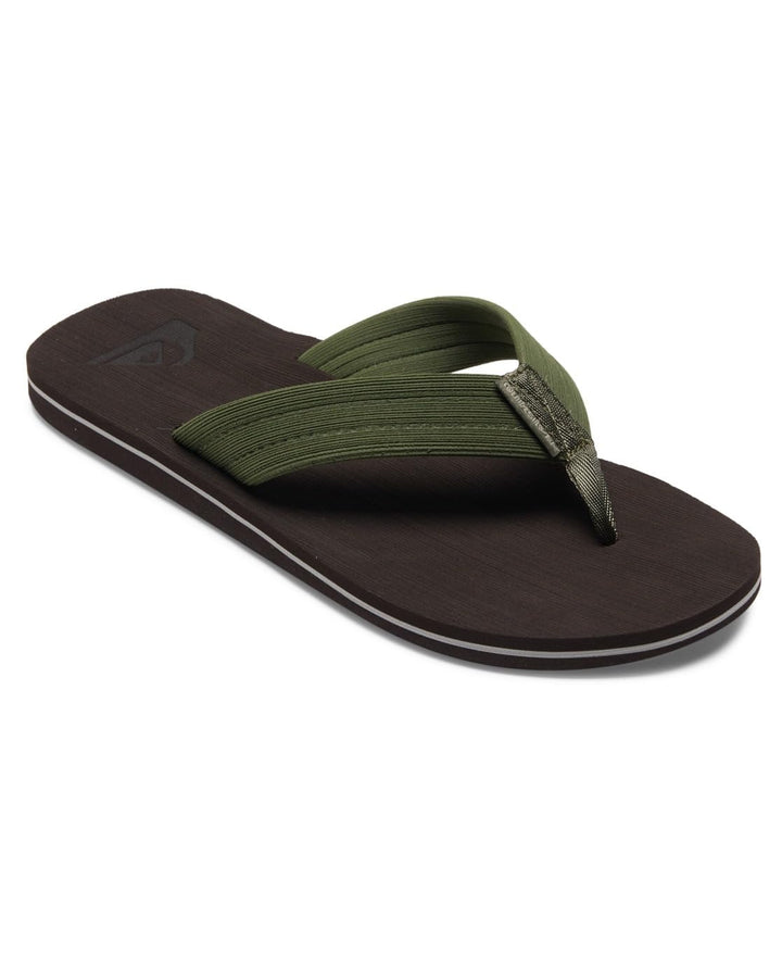Quiksilver Herren Molokai Layback Sandale, Brown Brown Green