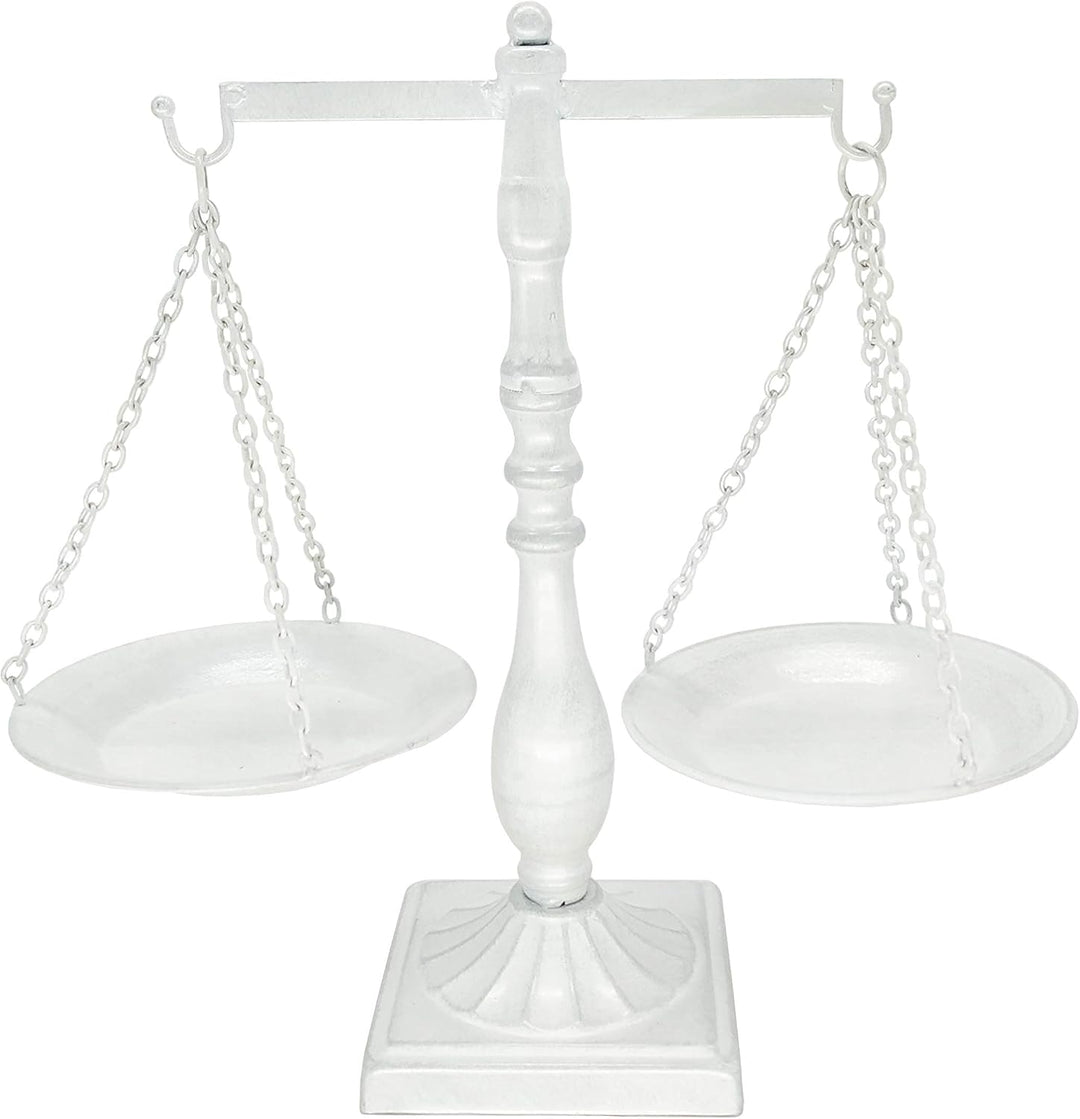 Vintage Metal Libra Schmuckturm, Display-Kosmetik-Organizer und Aufbewahrung, Waagen-Mittelstück-Stä