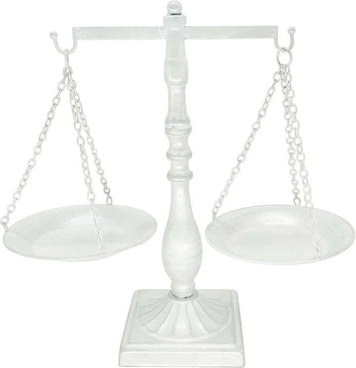 Vintage Metal Libra Schmuckturm, Display-Kosmetik-Organizer und Aufbewahrung, Waagen-Mittelstück-Stä