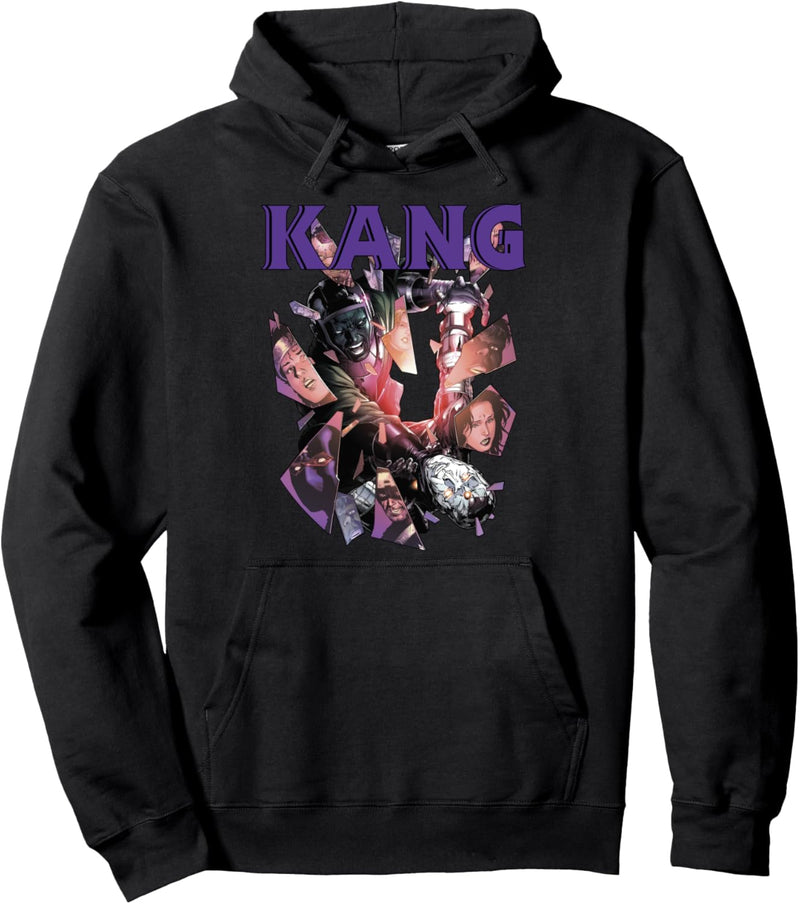 Marvel Kang The Conqueror Shattered Panels Pullover Hoodie