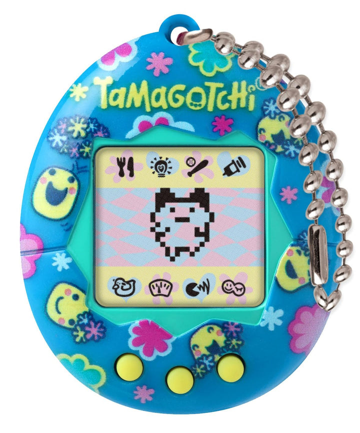 Bandai Tamagotchi Original Tama Smile Virtuelles Tier, Mehrfarbig, 42991, elektronisches Spielzeug a