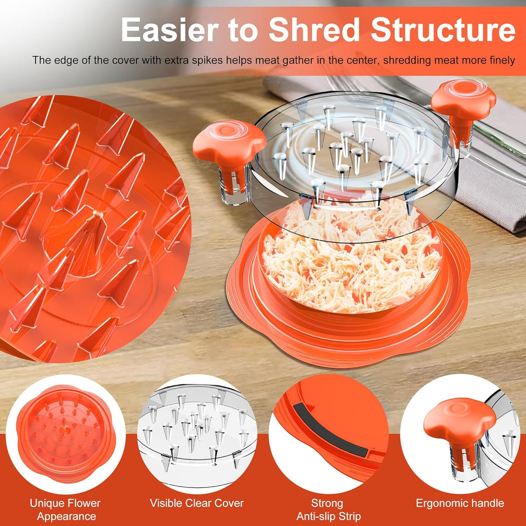 Hähnchen Zerkleinerer, 25 cm grosser pulled chicken shredder, Professionelles Fleischzerkleinerer mi