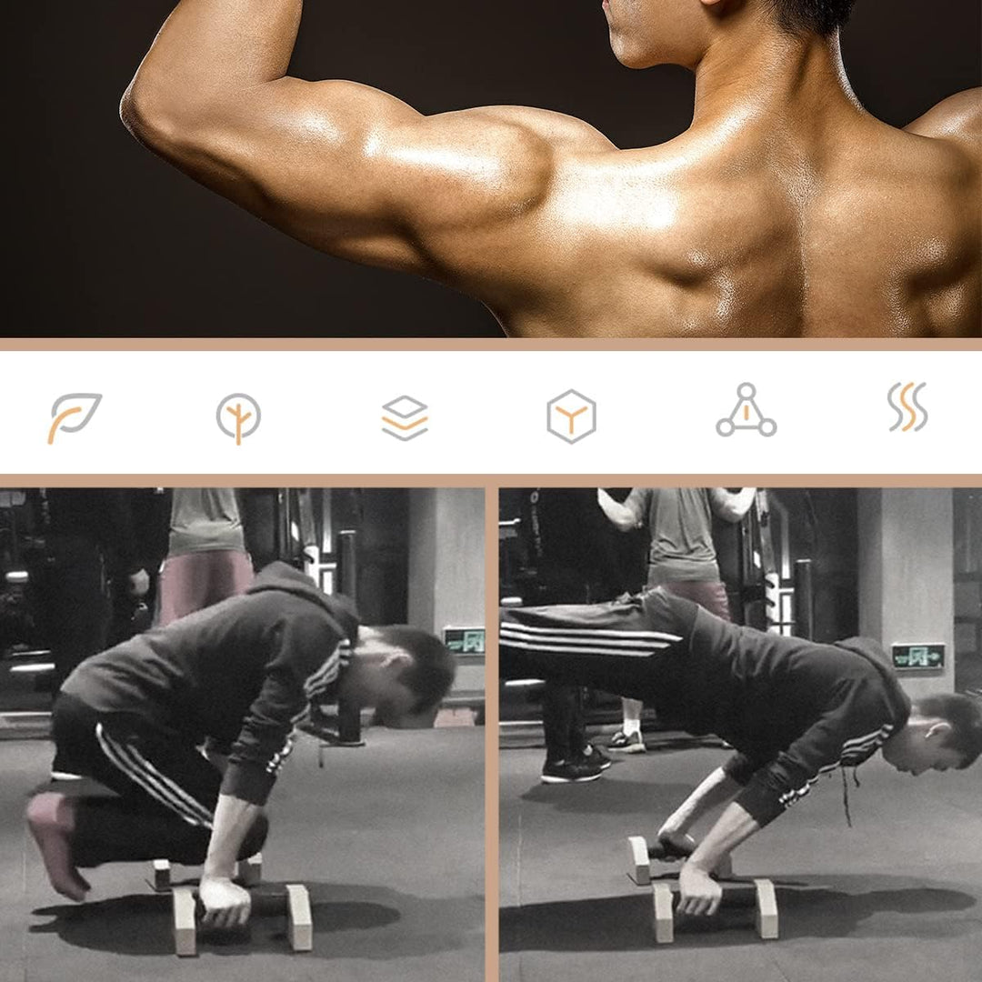 Parallettes Bars, Liegestützständer für Handstände, Planche Dips, Calisthenics, Krafttraining Parall