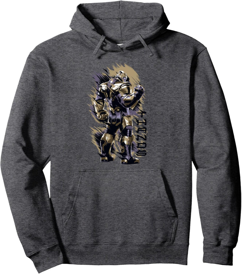 Marvel Avengers: Infinity War Thanos Streaked Portrait Pullover Hoodie