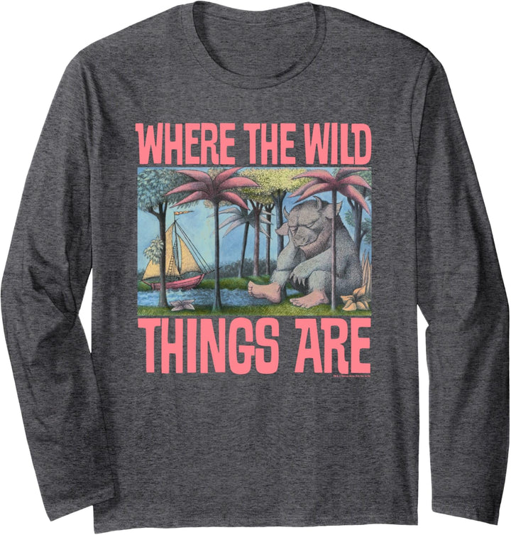 Where the Wild Things Are Cover Langarmshirt