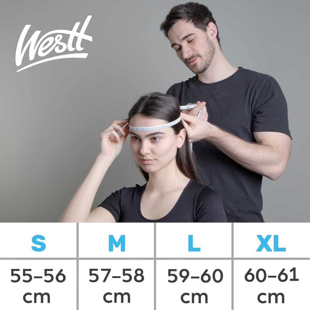 Westt Klapphelm Flip up Motorradhelm Integralhelm Herren Damen mit verstärktem Kinnschutz Chopper Mo